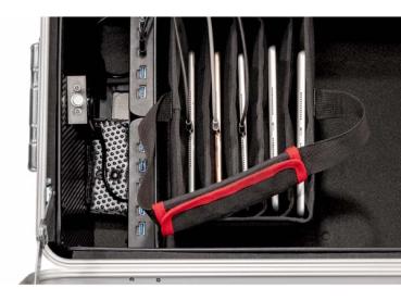 Preview: Parat-Tabletkoffer Case TC10 Basket bis 10 Geräte (bis 11,5) , Schwarz, charge only"