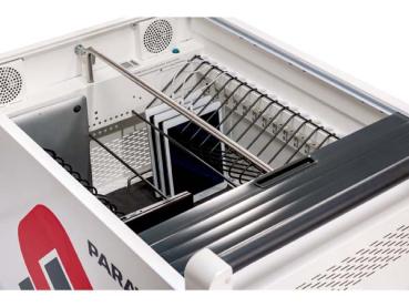 Parat-Trolley U40/U20 WOL 20/40 Geräte (14/15,6) , weiß/schwarz"