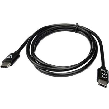 V7 Kabel 1m USB-C auf USB-C Schwarz