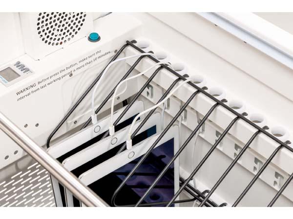 Parat-Trolley U40/U20 WOL 20/40 Geräte (14/15,6) , weiß/schwarz"