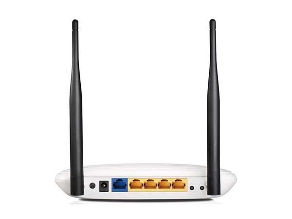 TP-LINK TL-WR841N Wlan-N-Router 4-Port-Switch