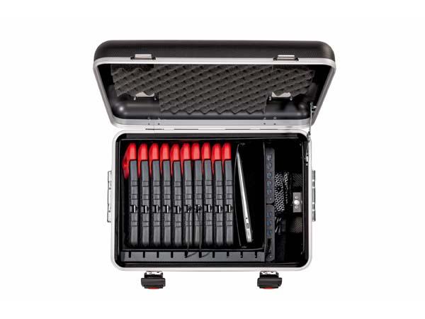 Parat-Tabletkoffer Case TC10 bis 10 Geräte (10,2) , Kids/EDU-Cover Version, Schwarz, charge only"