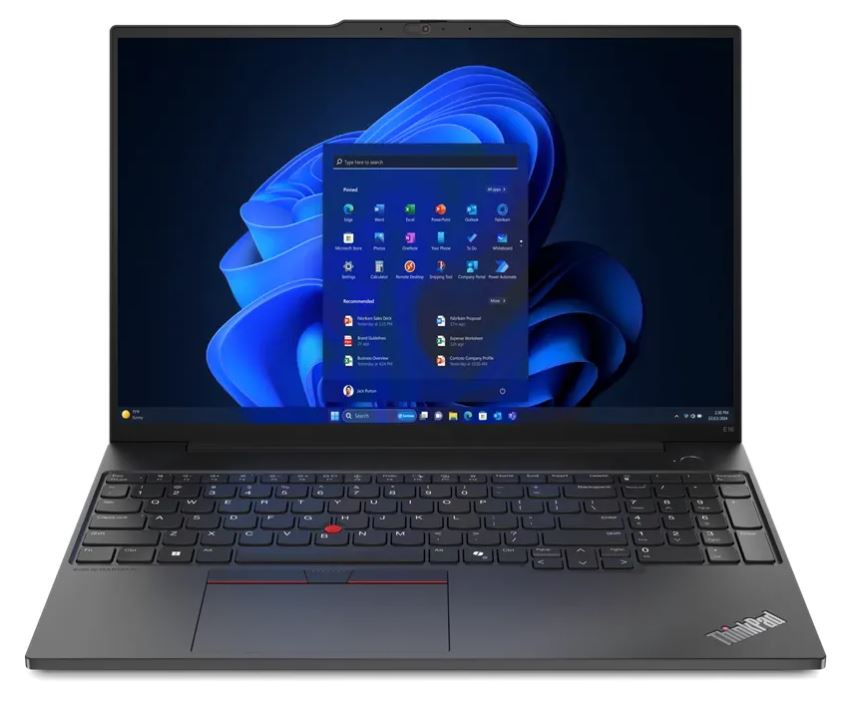 Lenovo-Thinkpad E16 G2, R5-7535U, 16″ WUXGA, 8GB, 256GB, Fingerprint, DOS