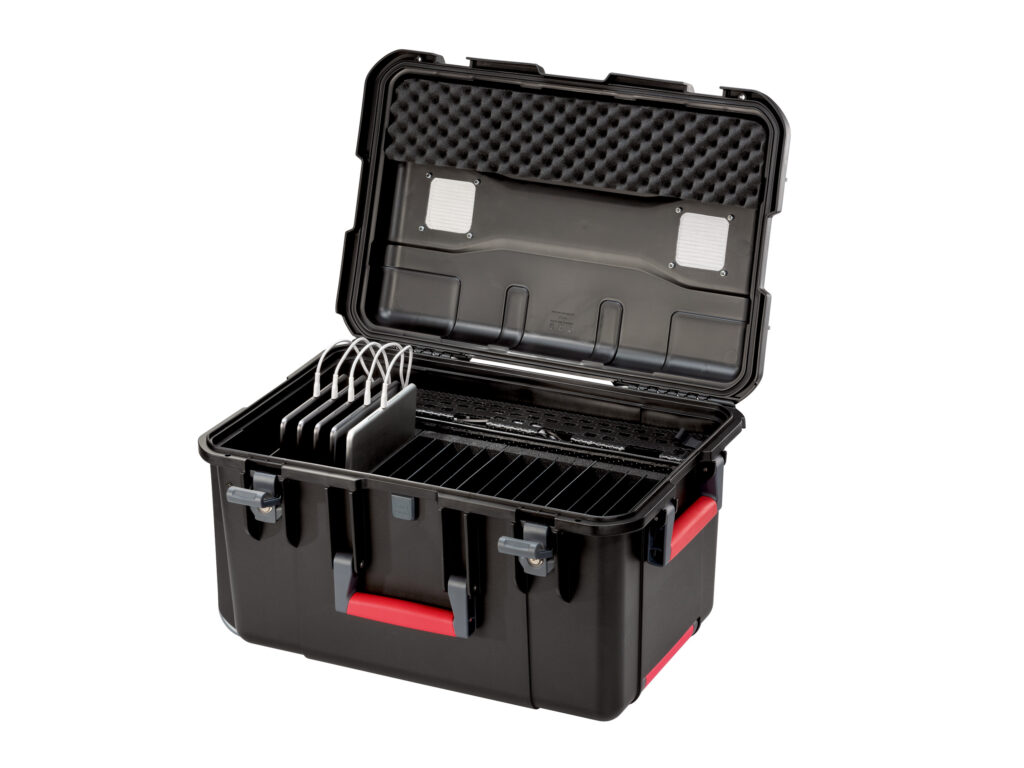 Parat-Tabletkoffer Cargo Case CC20 bis 20 Geräte (11,5″) , Schwarz, charge only