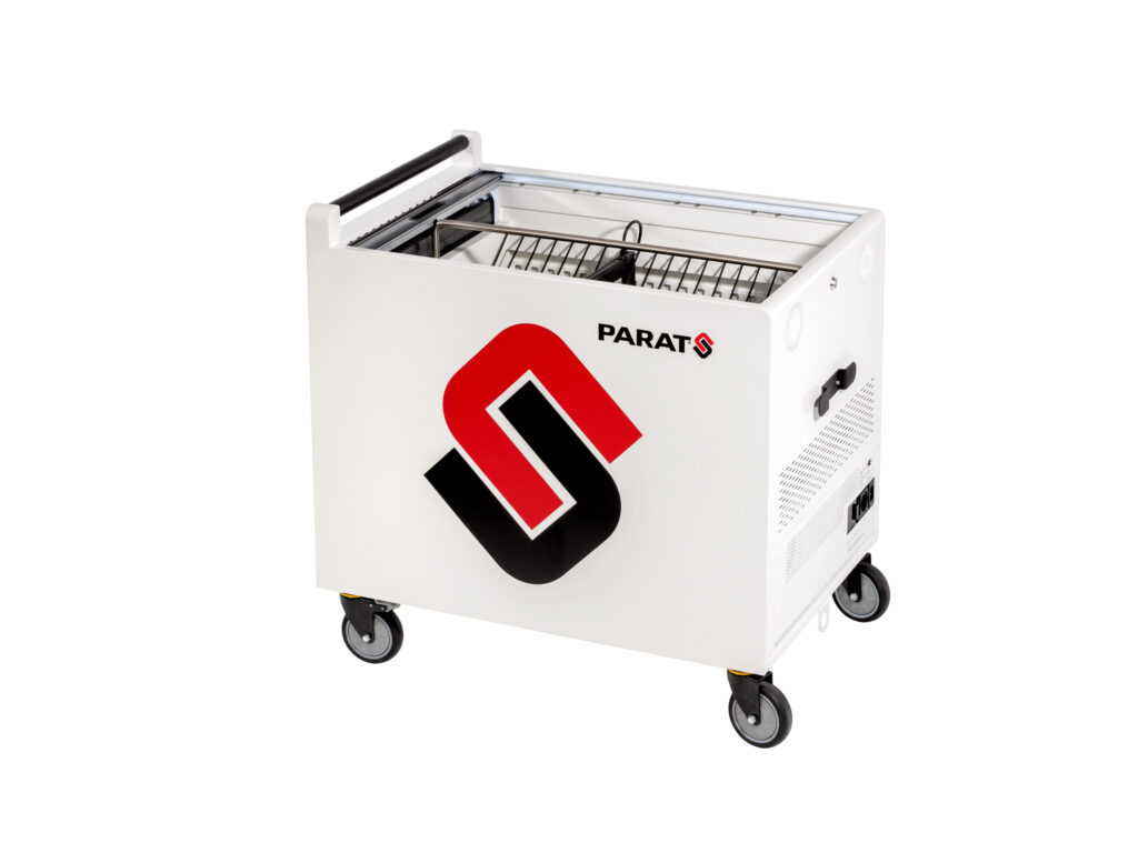 Parat-Trolley U40/U20 WOL 20/40 Geräte (14/15,6″) , weiß/schwarz