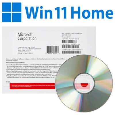 MS SB Windows 11 Home dt. DVD 64-bit