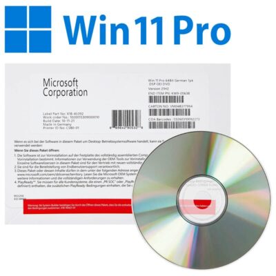 MS SB Windows 11 Professional dt. DVD 64-bit